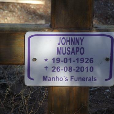 MUSAPO Johnny 1926-2010