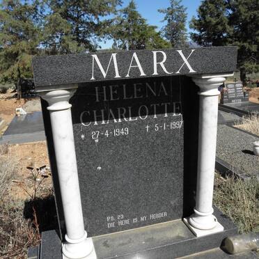 MARX Helena Charlotte 1949-1997