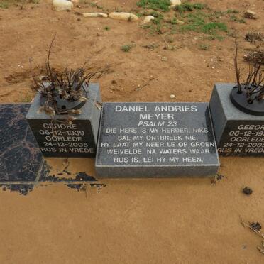MEYER Daniel Andries 1939-2005