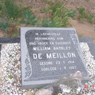 MEILLON William Barkley, de 1914-1987