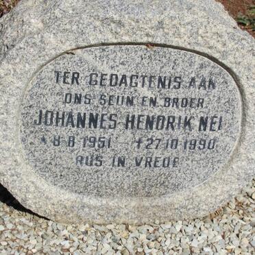 NEL Johannes Hendrik 1951-1990