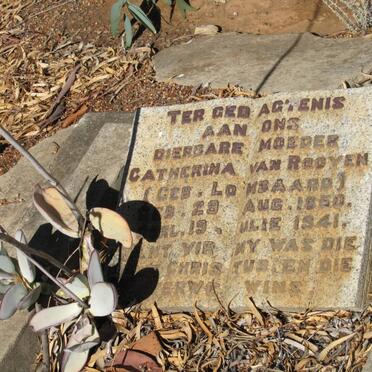 ROOYEN Catherina, van nee LOMBAARD 1850-1941