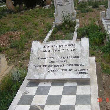 STRYDOM Sameul 1912-1937