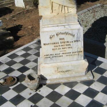 SPUY Marthinus Steyn, v.d. 1860-1912 &amp; Johanna Maria HAESE 1865-1946 