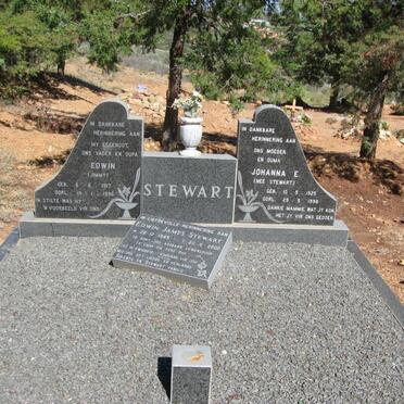 STEWART Edwin 1917-1996 &amp; Johanna E. STEWART 1925-1998 :: STEWART Edwin James 1945-2000 