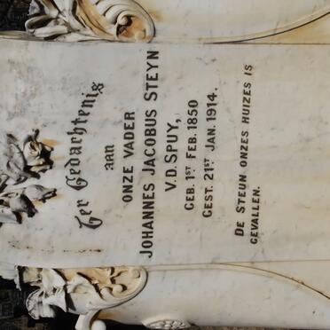 SPUY Johannes Jacobus Steyn v.d. 1850-1914