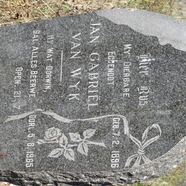 WYK Jan Gabriel, van 1896-1965