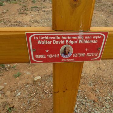 WILDEMAN Walter David Edgar 1938-2022