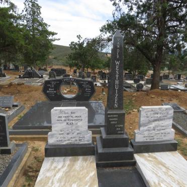 WESTHUIZEN Ras, van der 1931-2013 &amp; Margaret CLAASSEN 1932-1988