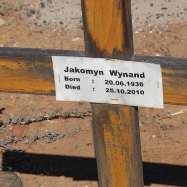 WYNAND Jakomyn 1936-2010