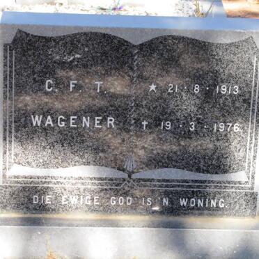 WAGENER C.F.T. 1913-1976