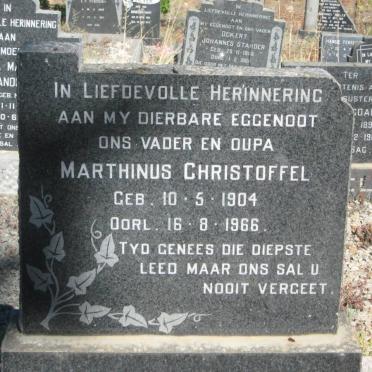 ? Marthinus Christoffel 1904-1966