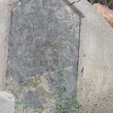 COETZEE Martin 1890-19?6