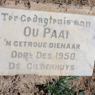 ? Ou Paai -1950