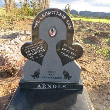 ARNOLS Fransina Christina 1940-2012