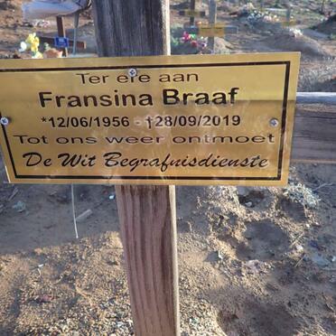 BRAAF Fransina 1956-2019