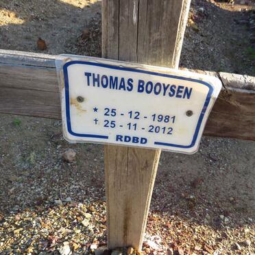 BOOYSEN Thomas 1981-2012