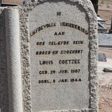 COETZEE Louis 1907-1944