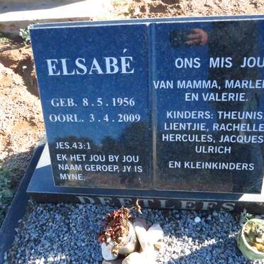 DEETLEFS Elsabe 1956-2009