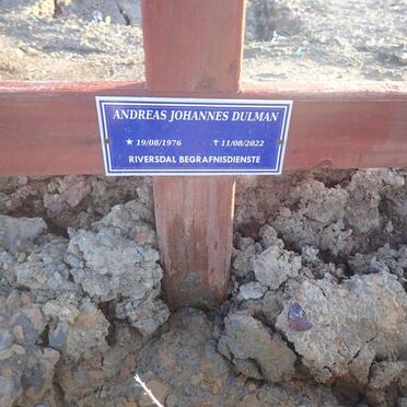 DULMAN Andreas Johannes 1976-2022