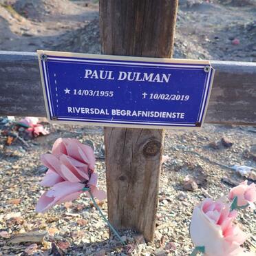 DULMAN Paul 1955-2019