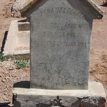 GELDERBLOM Sina nee CLASSEN 1882-1907