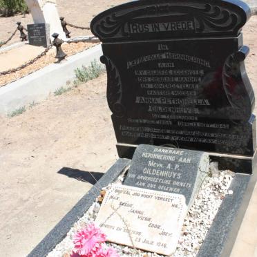 GELDENHUYS Anna Petronella 1884-1945