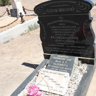 GILDENHUYS Anna Petronella 1884-1945