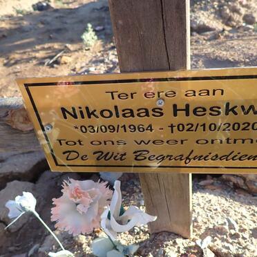 HESKWA Nikolaas 1964-2020