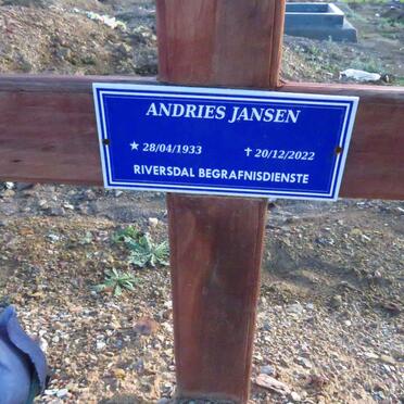 JANSEN Andries 1933-2022
