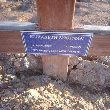 KOOPMAN Elizabeth 1968-2021