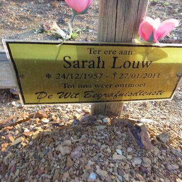 LOUW Sarah 1957-2011