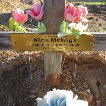 MEKRIGA Mina 1931-2020