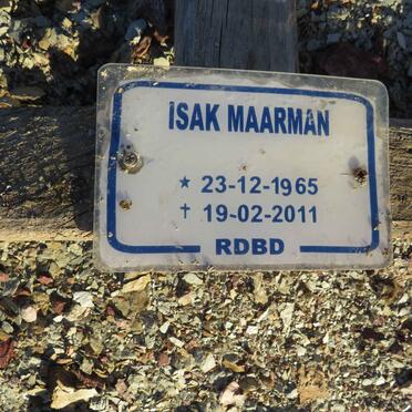 MAARMAN Isak 1965-2011