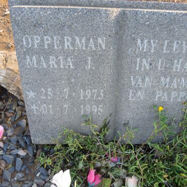 OPPERMAN Maria J. 1973-1995