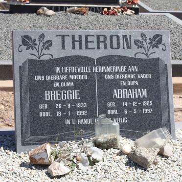 THERON Abraham 1925-1997 &amp; Breggie 1933-1992