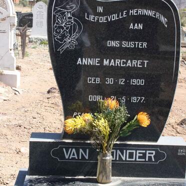 TONDER Annie Margaret, van 1900-1977