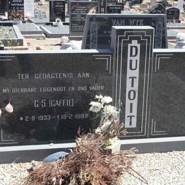 TOIT G.S., du 1933-1989