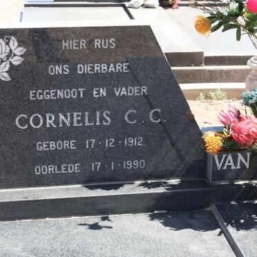 TONDER Cornelis C.C., van 1912-1990