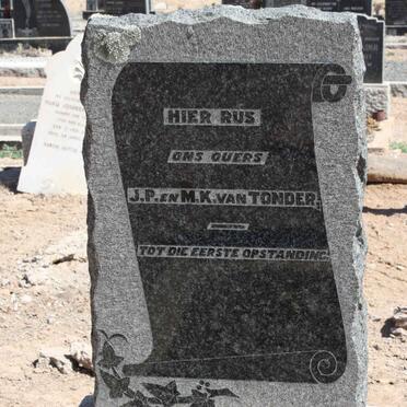 TONDER J.P, van &amp; M.K.