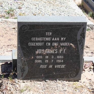 WYK Johannes P.F., van 1885-1964