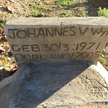 WYK Johannes, van 1971-2005