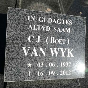 WYK C.J., van 1937-2012