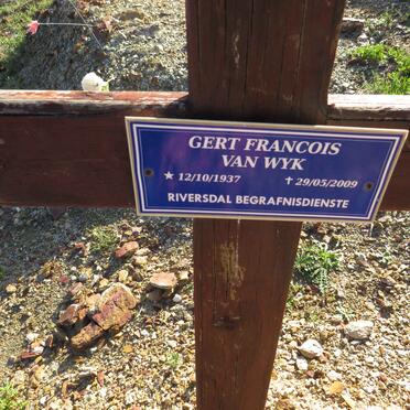 WYK Gert Francois, van 1937-2009