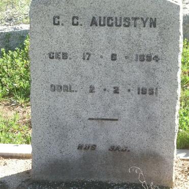 AUGUSTYN G.C. 1894-1961