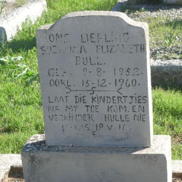 BULL Susanna Elizabeth 1952-1960
