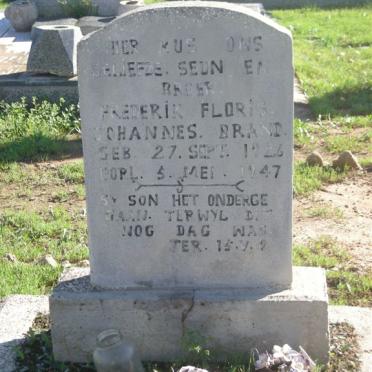 BRAND Hendrik Floris Johannes 1928-1947
