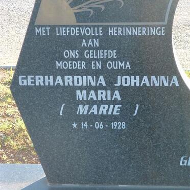 BRINK Pieter Paul 1925-2001 &amp; Gerharda Johanna Maria 1928-