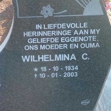 BOTHMA Stephanus 1927- &amp; Wilhelmina C. 1934-2003_3