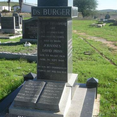 BURGER David Johannes 1909-1948 &amp;  Susanna Fransina FRYER 1910-1996
